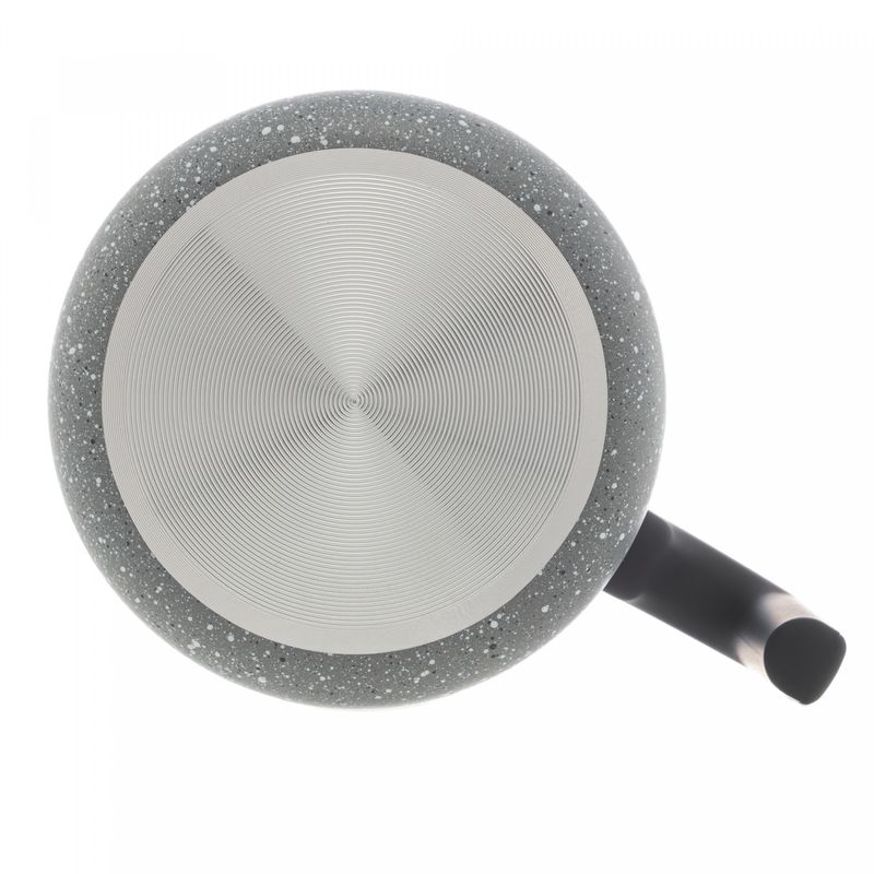 Panela-de-Inducao-em-Aluminio-com-Revestimento-Ceramico-e-Tampa-de-Vidro-Granilite-Cinza-20cm