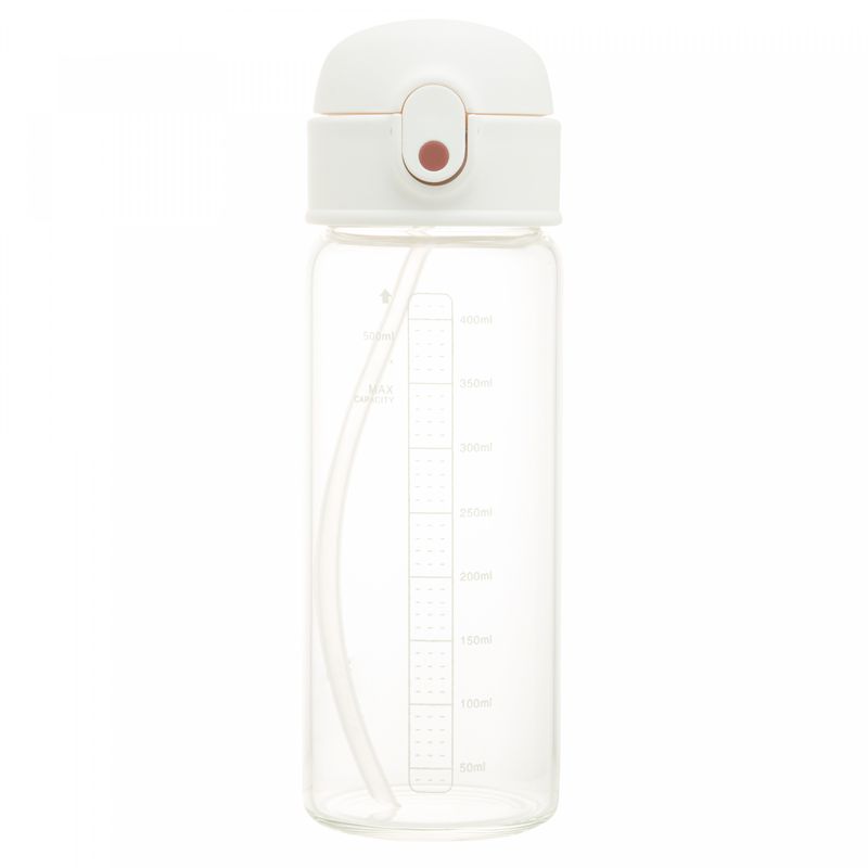 Garrafa-de-Vidro-Borossilicato-com-Cinta-em-Couro-e-Canudo-Pure-Branca-500ml-Wolff