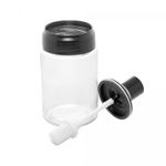 Galheteiro-de-Vidro-com-Pincel-e-Tampa-de-Plastico-Preta-7cm-x-7cm-x-14cm-Wolff