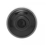 Acucareiro-de-Vidro-com-Colher-e-Tampa-de-Plastico-Preta-7cm-x-7cm-14cm-Wolff