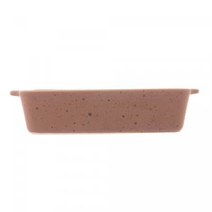 Refratário de Cerâmica Mist Marrom Matte 29cm x 17cm x 7cm - Wolff