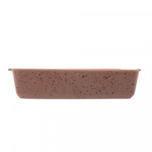 Refratário de Cerâmica Mist Marrom Matte 35cm x 22cm x 7cm - Wolff