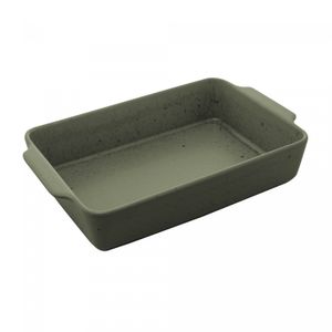 Refratário de Cerâmica Mist Verde Matte 35cm x 22cm x 7cm - Wolff