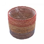 Conjunto-5-Cachepots-de-Fibra-Natural-com-Forro-de-Plastico-Colorido-Wolff
