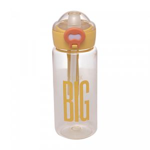 Garrafa Squeeze de Policarbonato Amarela 600ml - Wolff