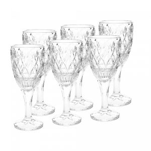 Conjunto 6 Taças de Cristal Angel 245ml - Wolff