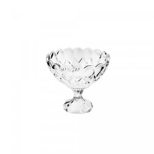 Centro de Mesa de Cristal com Pé Angel 22cm x 19cm - Wolff