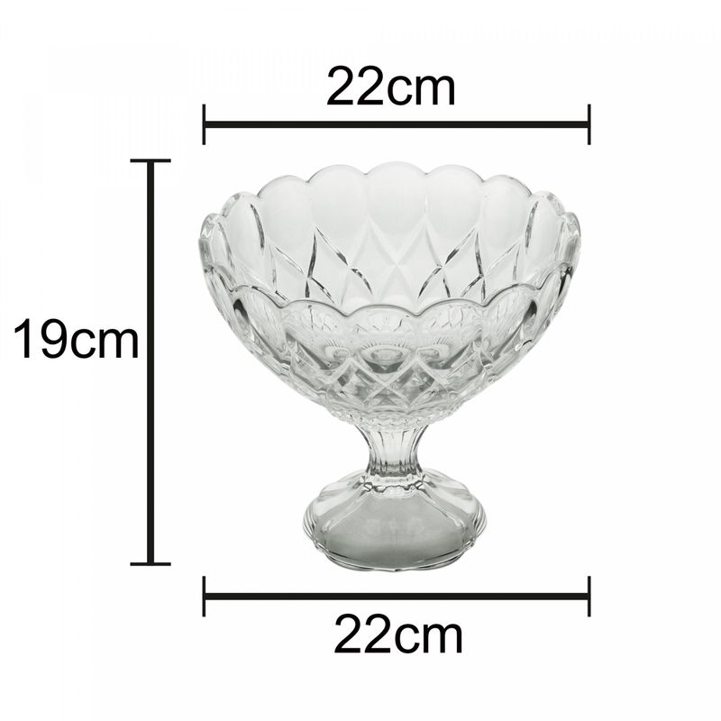 Centro-de-Mesa-de-Cristal-com-Pe-Angel-22cm-x-19cm-Wolff