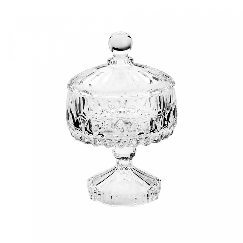 Potiche-Decorativo-de-Cristal-com-Pe-Louise-14cm-x-23cm-Wolff