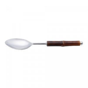 Colher para Servir de Aço Inox com Cabo de Bambu - Wolff