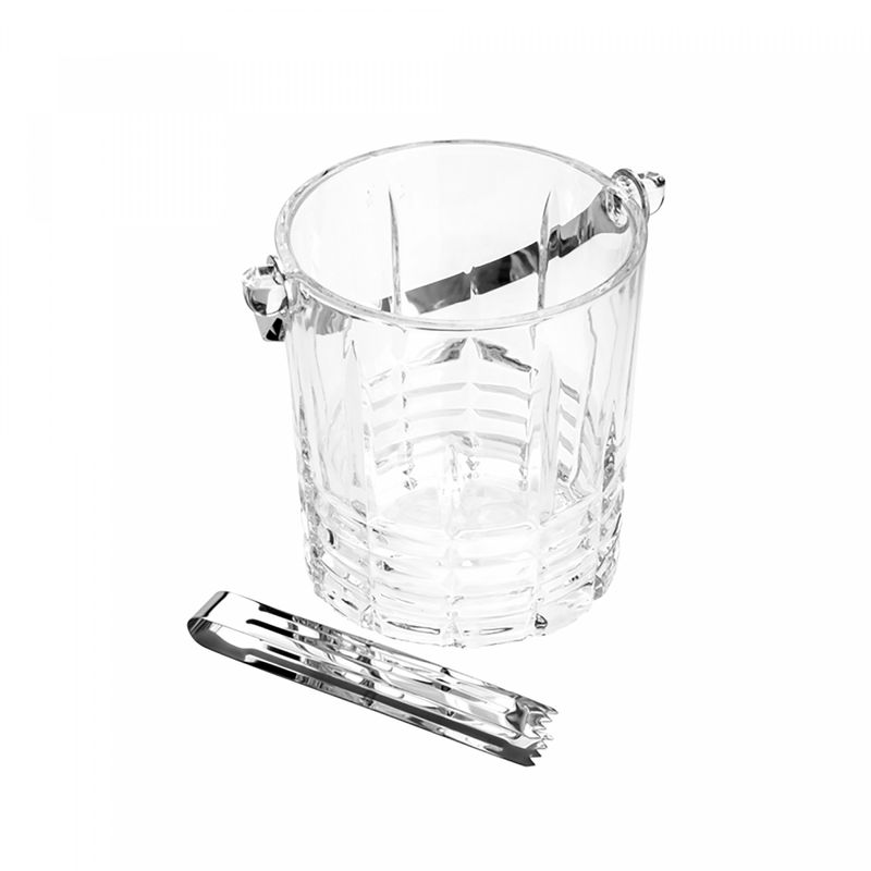 Balde-Vidro-para-Gelo-com-Alca-e-Pegador-Grego-15cm-x-13cm-x-14cm-Wolff