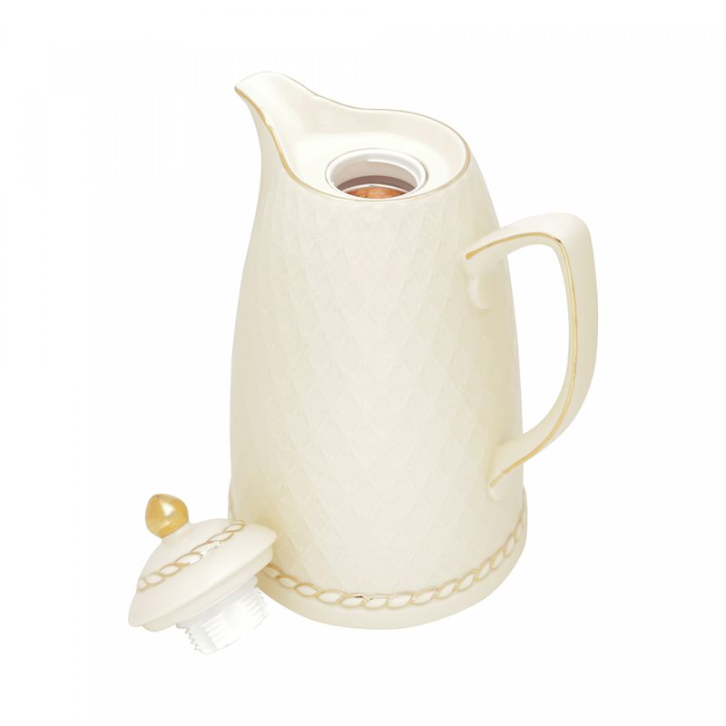 Garrafa-Termica-de-Porcelana-Renda-Creme-28cm-900ml-Wolff