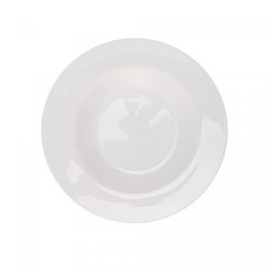 Prato Opalino Friends Time Pasta Branco 28cm - Wolff