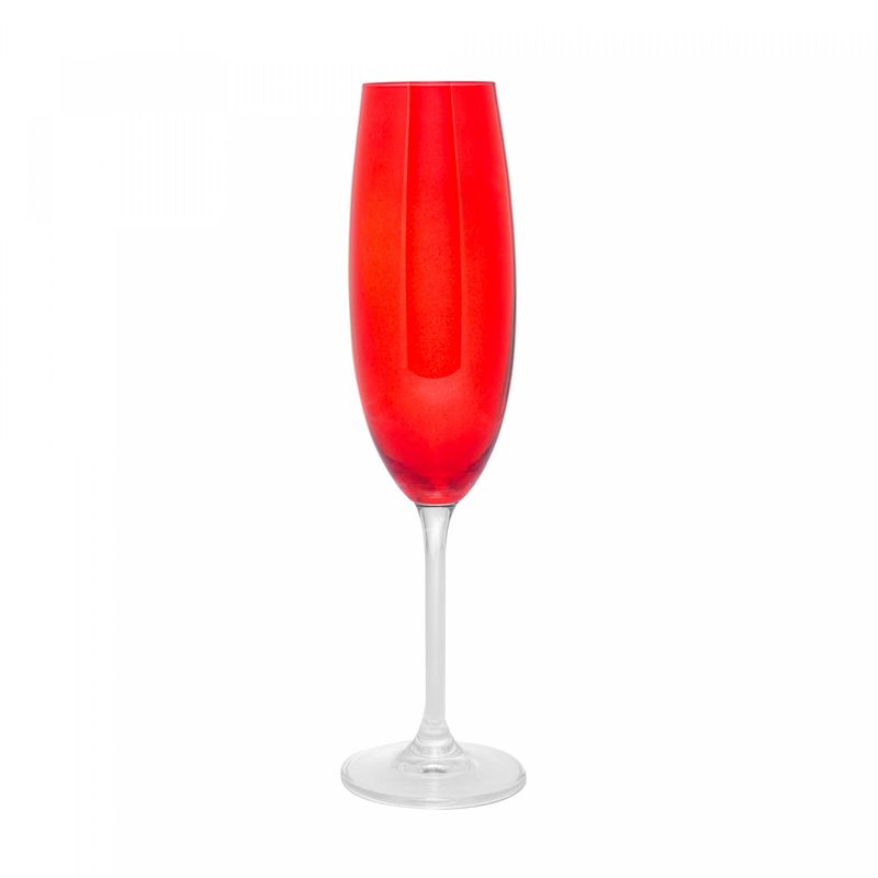 Conjunto-6-Tacas-para-Champanhe-De-Cristal-Ecologico-Banquet-Vermelho-200Ml-Wolff