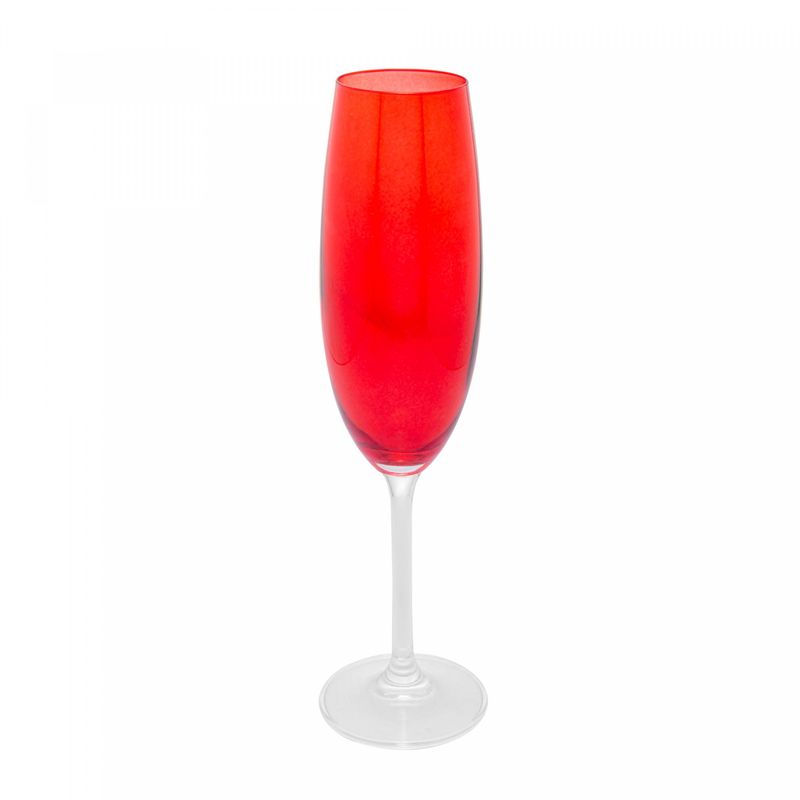 Conjunto-6-Tacas-para-Champanhe-De-Cristal-Ecologico-Banquet-Vermelho-200Ml-Wolff