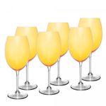 Conjunto-6-Tacas-para-Vinho-De-Cristal-Ecologico-Banquet-Amarela-580Ml-Wolff