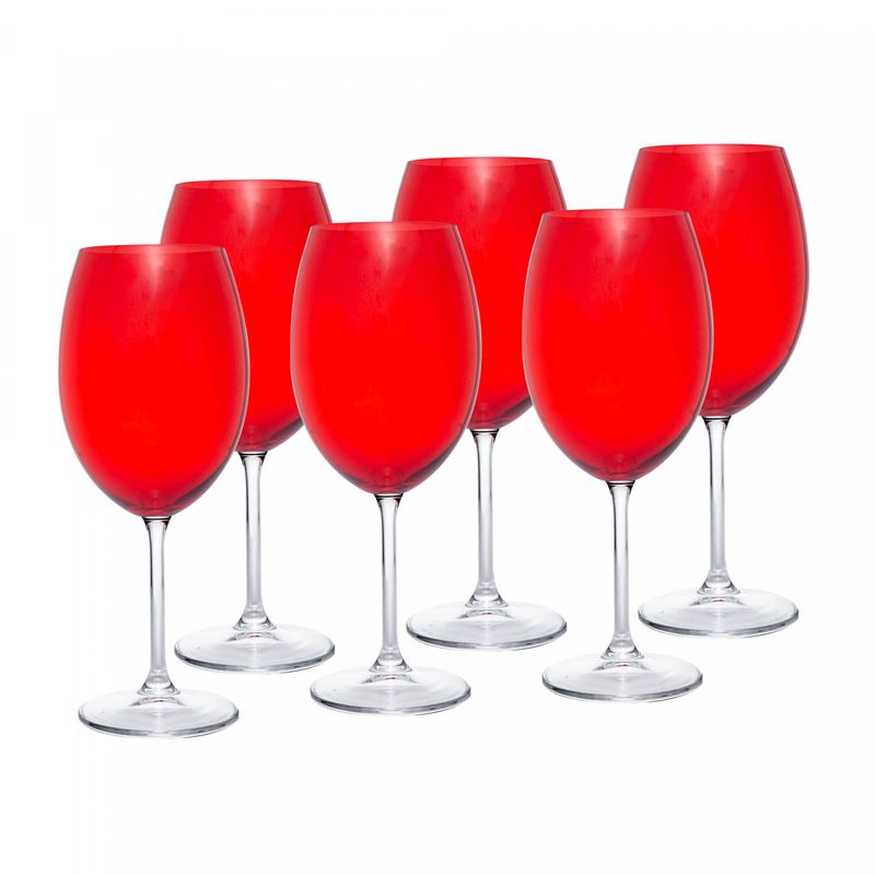 Conjunto-6-Tacas-para-Vinho-De-Cristal-Ecologico-Banquet-Vermelho-580Ml-Wolff