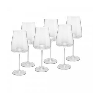 Conjunto 6 Taças para Vinho De Cristal Ecológico Alex 600Ml - Wolff