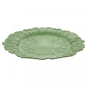 Sousplat de Plástico Verde 33cm - Wolff