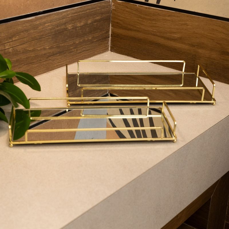 Conjunto-2-Bandejas-Decorativas-de-Metal-Dourada-36cm-x-20cm-x-5cm-34cm-x-16cm-x-4cm-Wolff