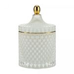 Potiche-Decorativo-de-Vidro-Branco-11cm-x-17cm-Wolff