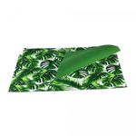 Jogo-Americano-2-Pecas-de-Algodao-Folhas-Verde-45cm-x-33cm-Wolff