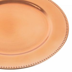 Sousplat de Plástico Rose 25cm - Wolff