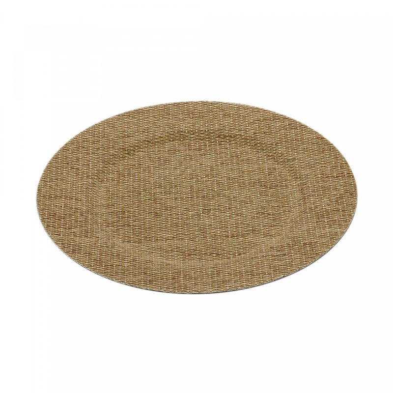 Sousplat-de-Plastico-Mescla-Palha-33cm-Wolff