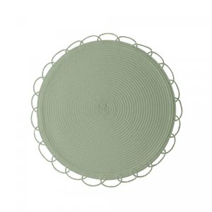 Lugar Americano de Plástico Verde 38cm - Wolff