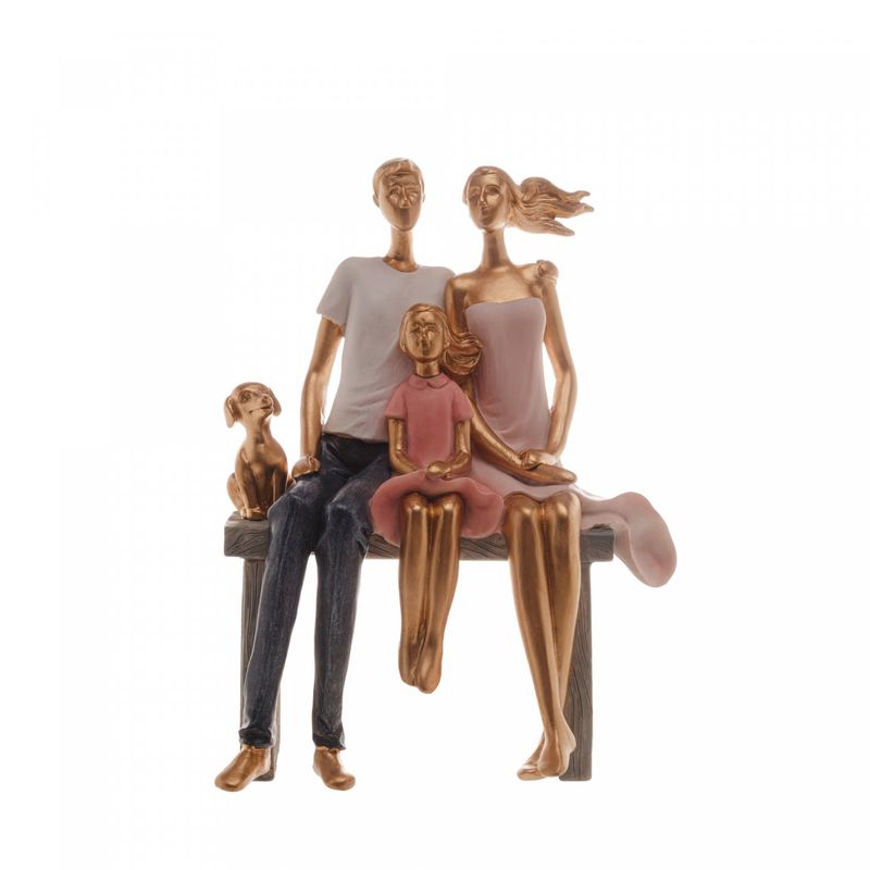 Figura-Decorativa-de-Resina-Familia-17cm-x-9cm-x-23cm-Wolff