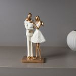 Figura-Decorativa-de-Resina-Familia-Branco-9cm-x-6cm-x-20cm-Wolff