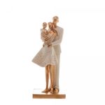 Figura-Decorativa-Familia-Unida-de-Resina-Branco-9cm-x-7cm-x-20cm-Wolff