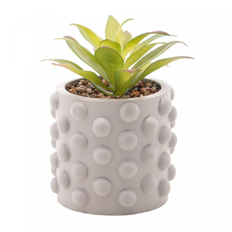 Cachepot-de-Cimento-com-Suculenta-Bubbles-Cinza-Claro-10cm-x-17cm-Wolff