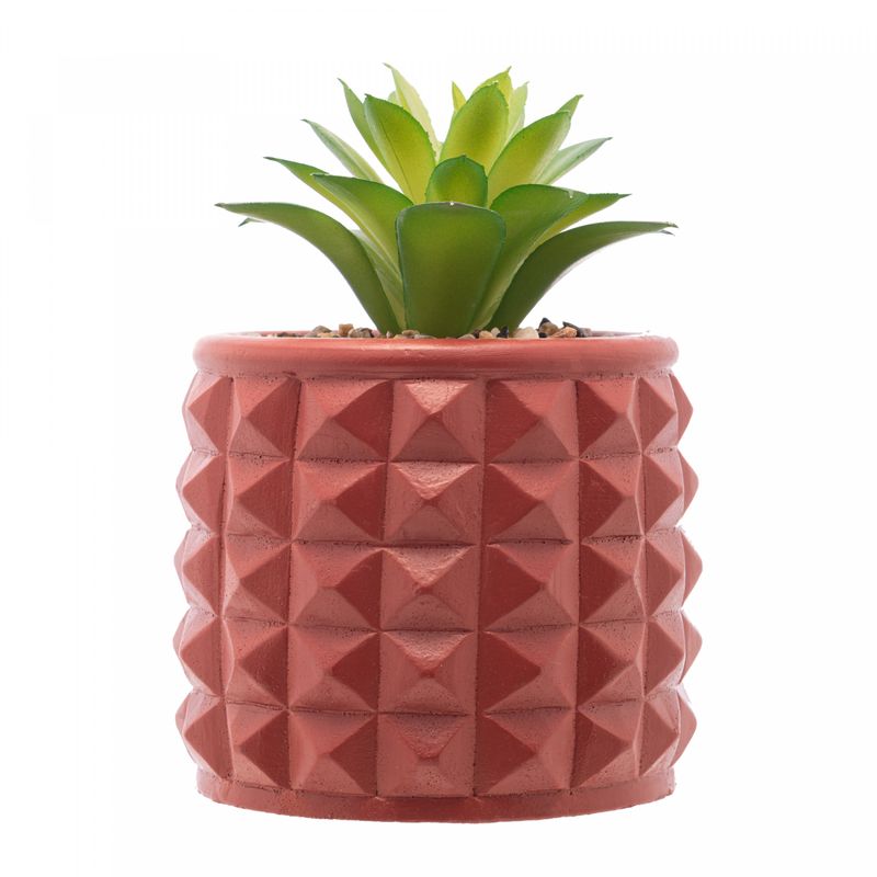 Cachepot-de-Cimento-com-Suculenta-Spikes-Terracota-10cm-x-15cm-Wolff