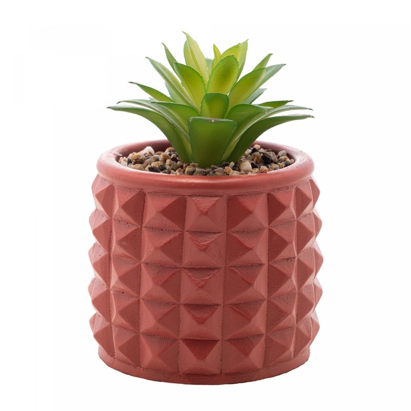 Cachepot-de-Cimento-com-Suculenta-Spikes-Terracota-10cm-x-15cm-Wolff