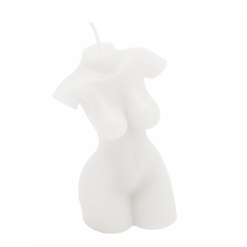Vela-de-Parafina-Busto-Branca-6cm-x-45cm-x-9cm-Wolff