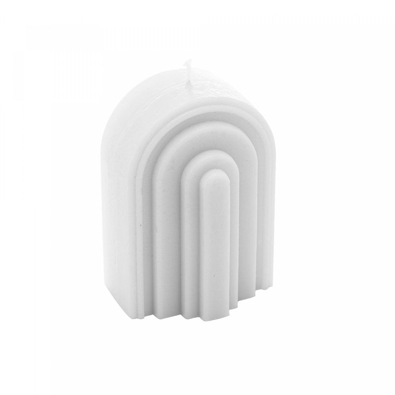 Vela-de-Parafina-Rainbow-Branca-7cm-x-35cm-x-10cm-Wolff
