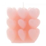 Vela-de-Parafina-Heart-Cube-Rose-65cm-Wolff