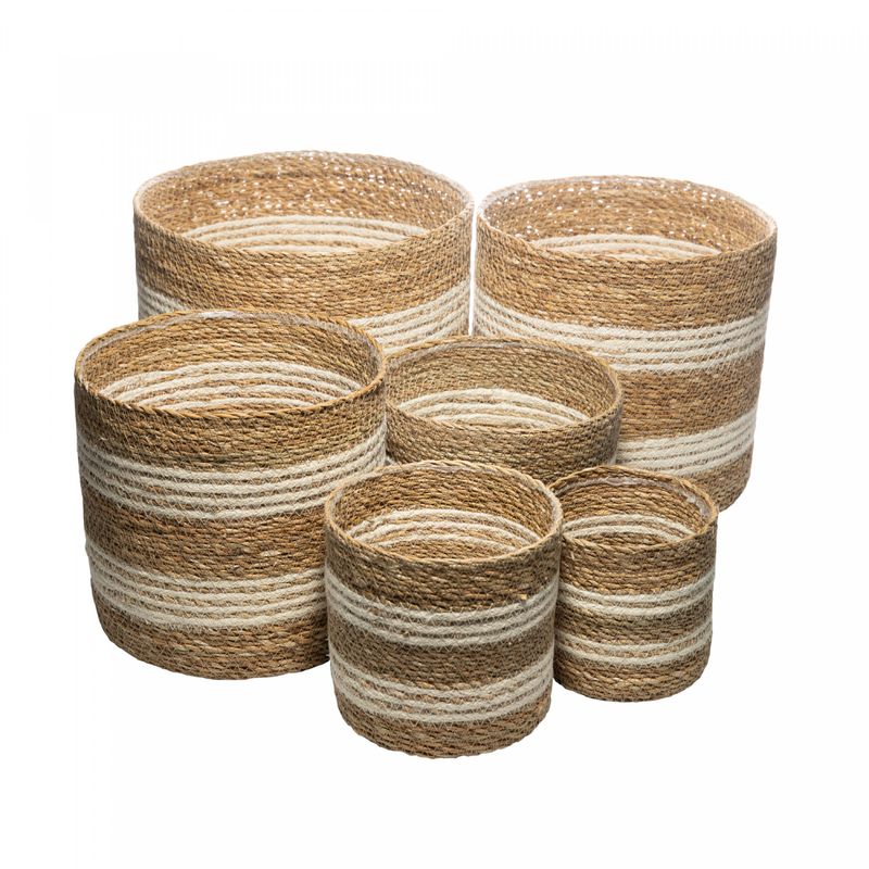 Conjunto-6-Cachepots-de-Fibra-Natural-Bicolor-com-Forro-de-Plastico-Wolff