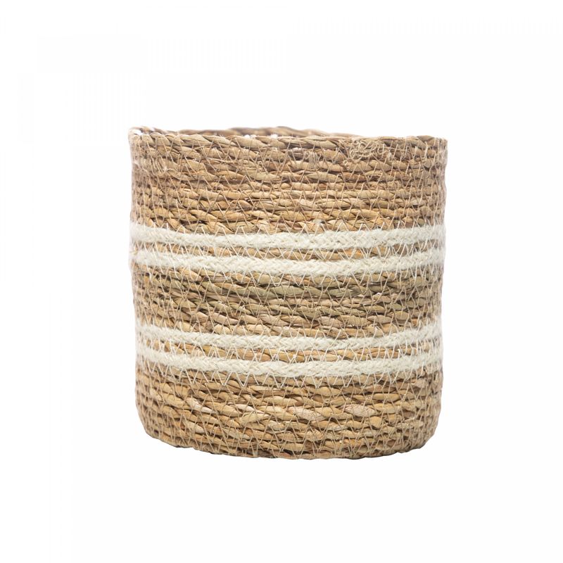 Conjunto-6-Cachepots-de-Fibra-Natural-Bicolor-com-Forro-de-Plastico-Wolff