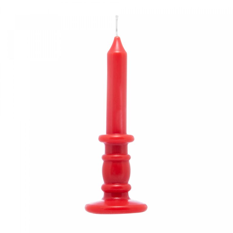 Vela-de-Parafina-Classic-Vermelha-6cm-x-6cm-x-165cm-Wolff