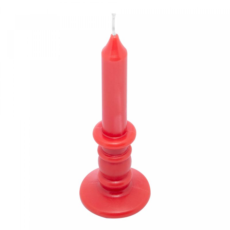 Vela-de-Parafina-Classic-Vermelha-6cm-x-6cm-x-165cm-Wolff