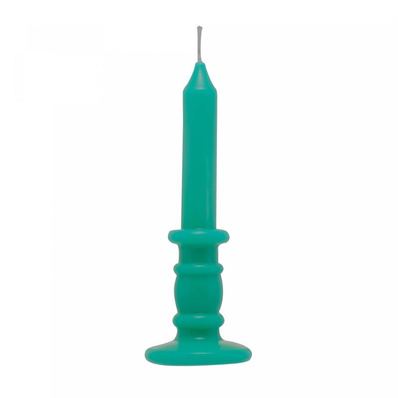 Vela-de-Parafina-Classic-Verde-6cm-x-6cm-x-165cm-Wolff