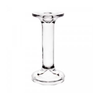 Castiçal para Vela de Vidro Creta 8cm x 8cm x 16cm - Wolff