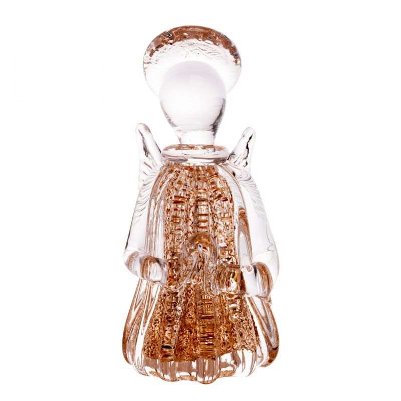 Figura-Decorativa-Anjo-de-Vidro-Italy-Dourado-7cm-x-7cm-x-15cm-Wolff