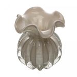 Vaso-Italy-11cm-x-13cm-Nude-Leitoso-Vidro-Wolff