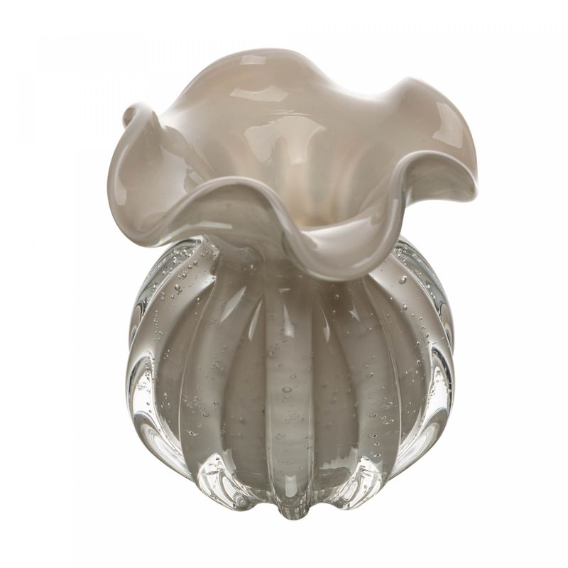 Vaso-Italy-11cm-x-13cm-Nude-Leitoso-Vidro-Wolff
