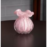 Vaso-Italy-10cm-x-11cm-Rosa-Leitoso-Vidro-Wolff
