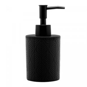Conjunto 2 Peças para Banheiro de Cerâmica Sheet Preto - Wolff