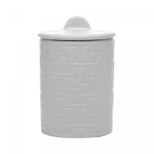 Conjunto 2 Peças para Banheiro de Cerâmica Tetri Branco - Wolff